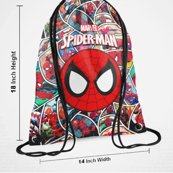 Spider Man Drawstring Bag for Boys and Girls - Image 3