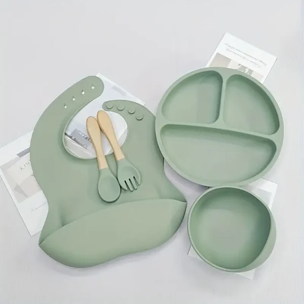 Silicone Feeding Set for Toddlers - Image 5
