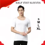 Men’s Cotton Half Sleeve Vest - Image 2