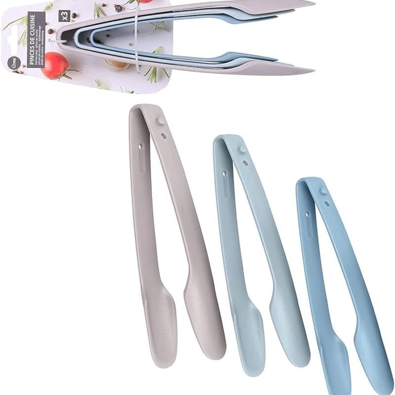 3 PCS Mini Kitchen Food Serving Tongs - Image 3