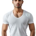 Men’s Cotton Half Sleeve Vest - Image 10