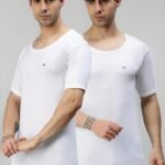 Men’s Cotton Half Sleeve Vest - Image 6