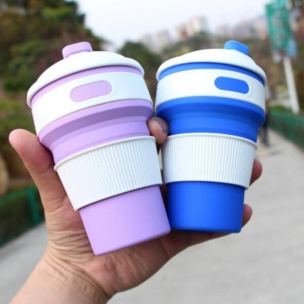 Foldable Silicone Coffee Mug for Travel - Image 3