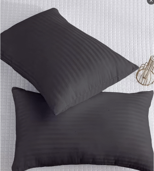 Satin Stripe Pillow Cover Without Filling - Image 4